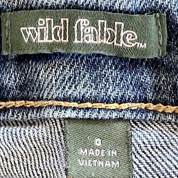 Women’s Wild Fable Super High Rise Straight Size 0 - Picture 5 of 7